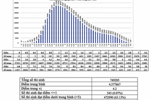 Thi tốt nghiệp THPT năm 2020: Tiếng Anh có điểm thi thấp nhất