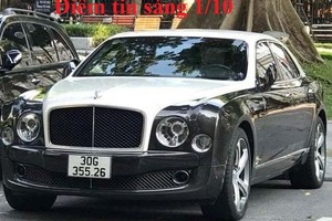 Điểm tin sáng 1/10: Siêu xe Bentley đeo biển giả ở Hà Nội