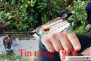 Tin nóng 19/11: Phát hiện thi thể khỏa thân nhiều hình xăm nổi trên sông