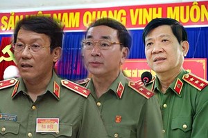 Chân dung 3 Thứ trưởng Bộ Công an mang hàm thượng tướng 