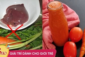 Cà rốt sẽ phản tác dụng nếu như kết hợp với 5 loại thực phẩm