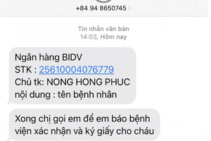 Hà Nội: Vẫn có người bị lừa 200 triệu sau cuộc gọi “con bị ngã" 