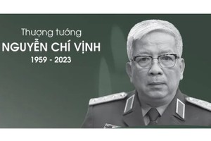 Trang trọng lễ viếng Thượng tướng Nguyễn Chí Vịnh