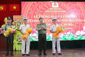 Hai tân Phó Giám đốc Công an An Giang vừa được bổ nhiệm là ai?