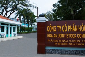 Công ty Hóa An bị phạt 600 triệu, kinh doanh lĩnh vực nào?