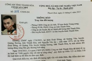 Truy tìm nhóm đối tượng nổ súng bắn trọng thương người tại Thanh Hóa