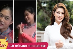 Thiên Ân bị dìm hàng với loạt ảnh từ thời làm MC truyền hình