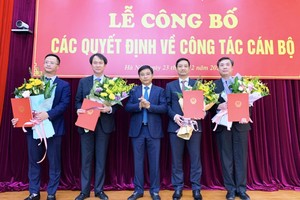 Bổ nhiệm, điều động nhân sự mới tại Bộ Giao thông Vận tải