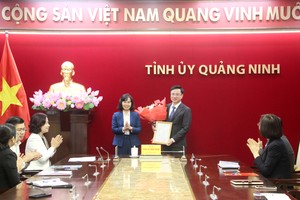 Quảng Ninh công bố quyết định bổ nhiệm cán bộ, lãnh đạo