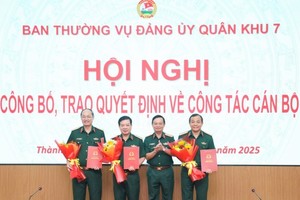 Điều động, bổ nhiệm cán bộ tại 6 tỉnh, thành ở phía Nam