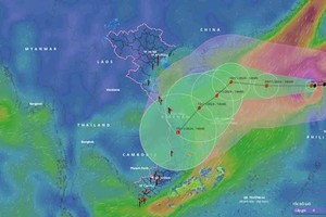 Bão Yinxing có tác động đến đất liền Việt Nam?