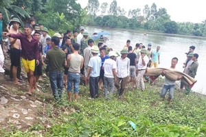 Lật thuyền sông Cửu Yên - Hải Dương: Hai bà cháu gặp nạn