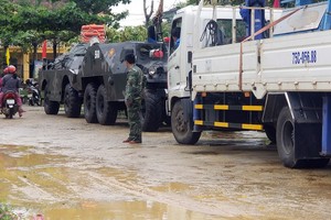 Sạt lở Thủy điện Rào Trăng 3: Tiếp cận điểm sạt lở trạm kiểm lâm 67