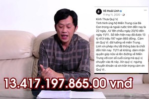 “Ẵm”14 tỷ từ thiện không chi: Hoài Linh “mưu” gì thì vẫn bẽ mặt?!