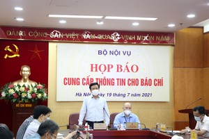 Bộ Nội vụ chưa đề nghị sáp nhập bất cứ tỉnh nào