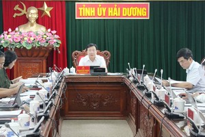 Hải Dương: Thống nhất thành lập BCĐ phòng, chống tham nhũng, tiêu cực