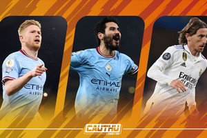  Top 5 tiền vệ U30 hay nhất hiện nay, Kevin De Bruyne đứng đầu 