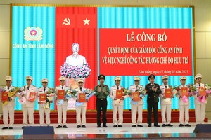 Loạt cán bộ công an các tỉnh, thành xin nghỉ hưu trước tuổi