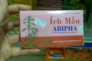 Abipha “ém” thông tin viên nang ích mẫu nhiễm nấm mốc?