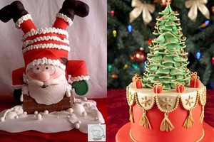 Những chiếc bánh kem tuyệt đẹp cho đêm Noel