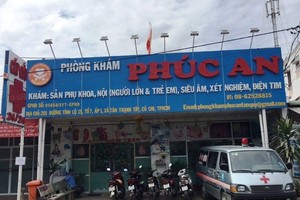 Đình chỉ phòng khám Phúc An khiến bệnh nhi tử vong