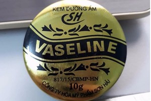 Lý do kem dưỡng ẩm Vaseline SH bị thu hồi khẩn