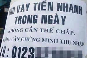 Thành phố “hết đất”, tín dụng đen “mò” về vùng quê