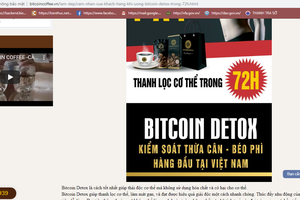 Bitcoin Detox, Bóc tách chất béo “làm gian”... không nên mua sử dụng? 