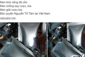 Thực hư loại thuốc giúp đánh bay nồng độ cồn chỉ sau 15 phút