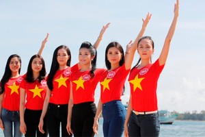 Hoa Hậu Việt Nam 2014 rạng ngời tại Phú Quốc