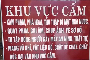 Để đảm bảo “bí mật”, xã đồng loạt cấm người dân quay phim, chụp ảnh