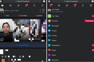 Tận hưởng chế độ ban đêm (Dark Mode) trên Facebook