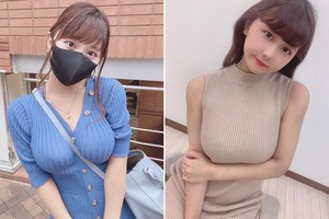 Diện đồ kín cổng cao tường, hot girl vẫn hút mắt vì ngực khủng 