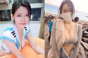 Hot girl xinh đẹp cởi áo ăn mừng tuyển Argentina giành vé đi tiếp