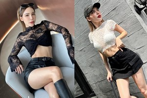 Mê mẩn hot girl xinh đẹp diện đồ xuyên thấu khoe body bốc lửa