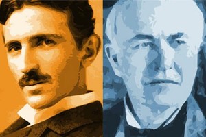 So sánh thú vị giữa hai thiên tài Nikola Tesla và Thomas Edison