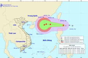 Áp thấp nhiệt đới mạnh lên thành bão 