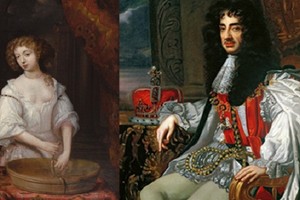 Mối tình bí mật của vua Charles II với cô đào nóng bỏng