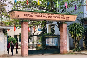 Quảng Ninh: 500 học sinh nghỉ học bất thường trong một ngày