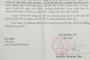 Gửi “ảnh nóng” cho chồng người khác, nữ giáo viên bị kỷ luật