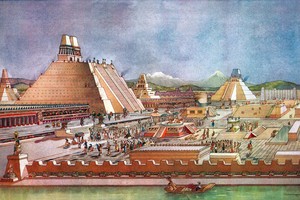 Lý do đế chế Aztec xây kinh đô ở Tenochtitlan