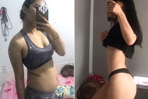 Giảm cân thành công trong 3 tháng, cô gái Nha Trang sở hữu body đẹp