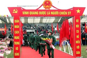 Khi nào giao nhận quân nghĩa vụ quân sự năm 2024?