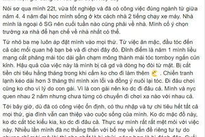 Bị bố mẹ quản thúc quá chặt, cô gái 22 tuổi “kêu cứu” CĐM