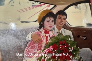 Đám cưới hào môn “chấn động” của dâu rể trong ảnh năm 1995