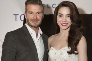 Hồ Ngọc Hà, Tóc Tiên sang London gặp David Beckham 