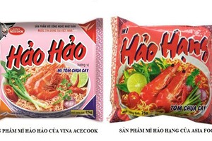 Mì "nhái" Hảo Hạng bị siêu thị tẩy chay