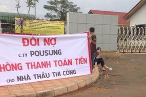 Nhà máy Pousung Việt Nam bị tố "quỵt tiền"