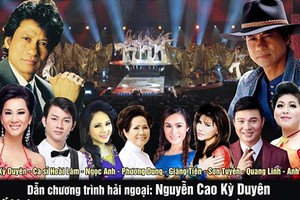 Chế Linh hội ngộ Hoài Lâm trong liveshow riêng tại Hà Nội