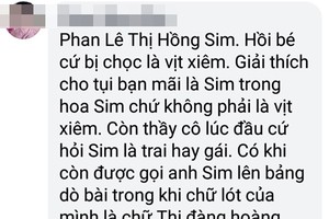 Méo mặt bị chê cười vì tên họ gần được “mâm ngũ quả”